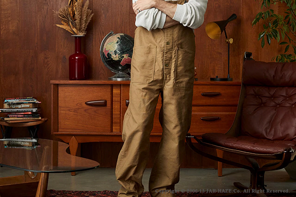 Schott ショット コードクロス|デッキパンツ|オーバーオール『CIVILIAN