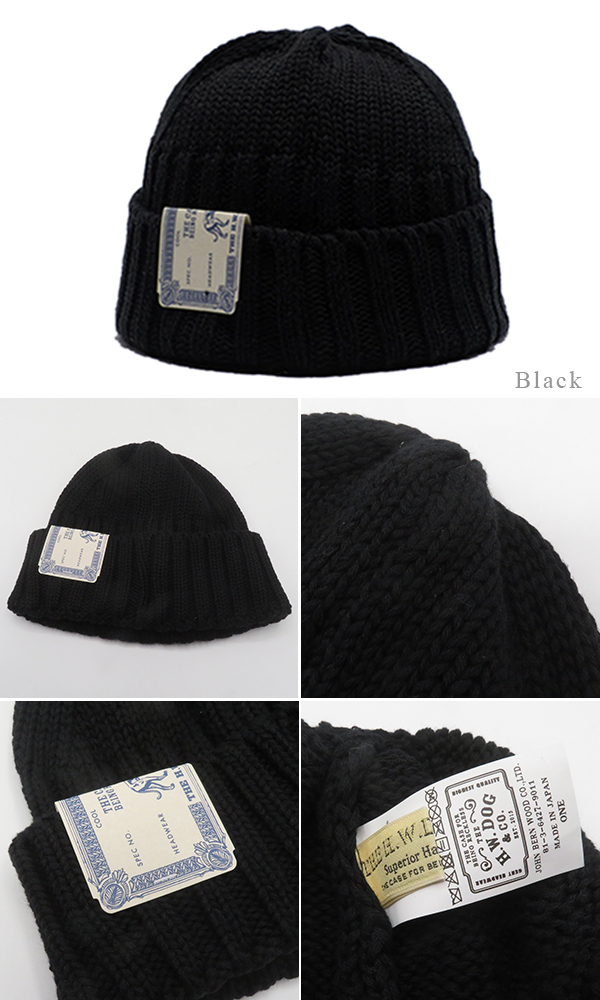 THE H.W.DOG&CO. コットン|ワッチ|ニットキャップ『RC WATCH