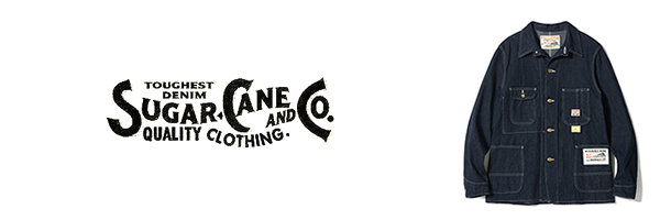 SUGAR CANE シュガーケーン ブルーデニム|ワークコート|カバーオール