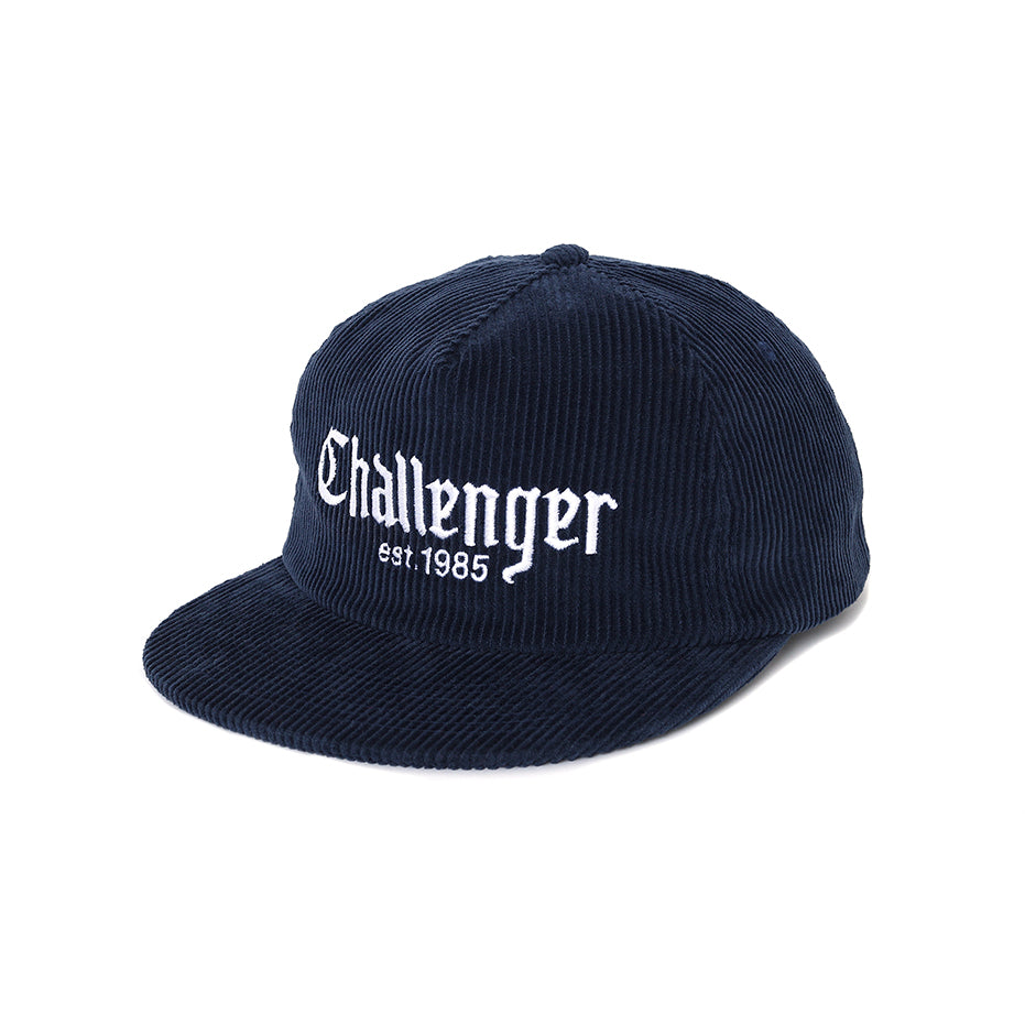 CHALLENGER - CORDUROY CAP - NAVY – JAKS GARAGE