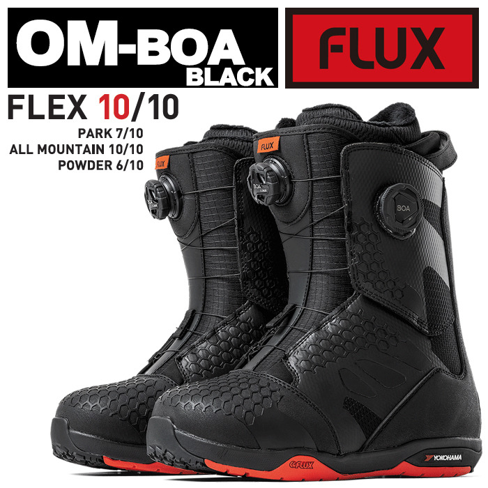 22-23 FLUX OM-BOA 26cm スノーボードブーツ カービング スノーボード