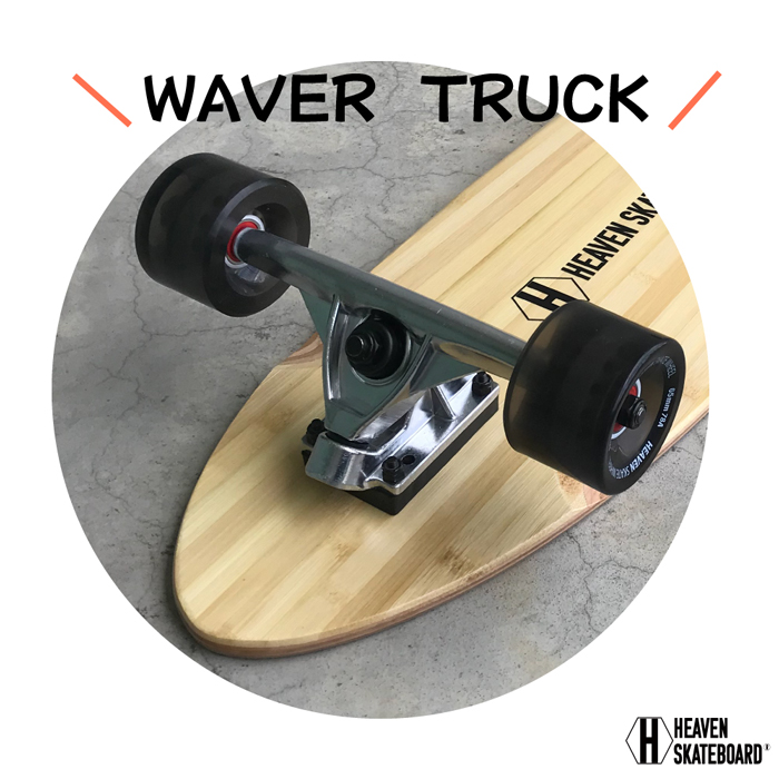 送料無料】 HEAVEN LONG SKATEBOARD ＋ WATERBORNE BAMBOO 40 WBF