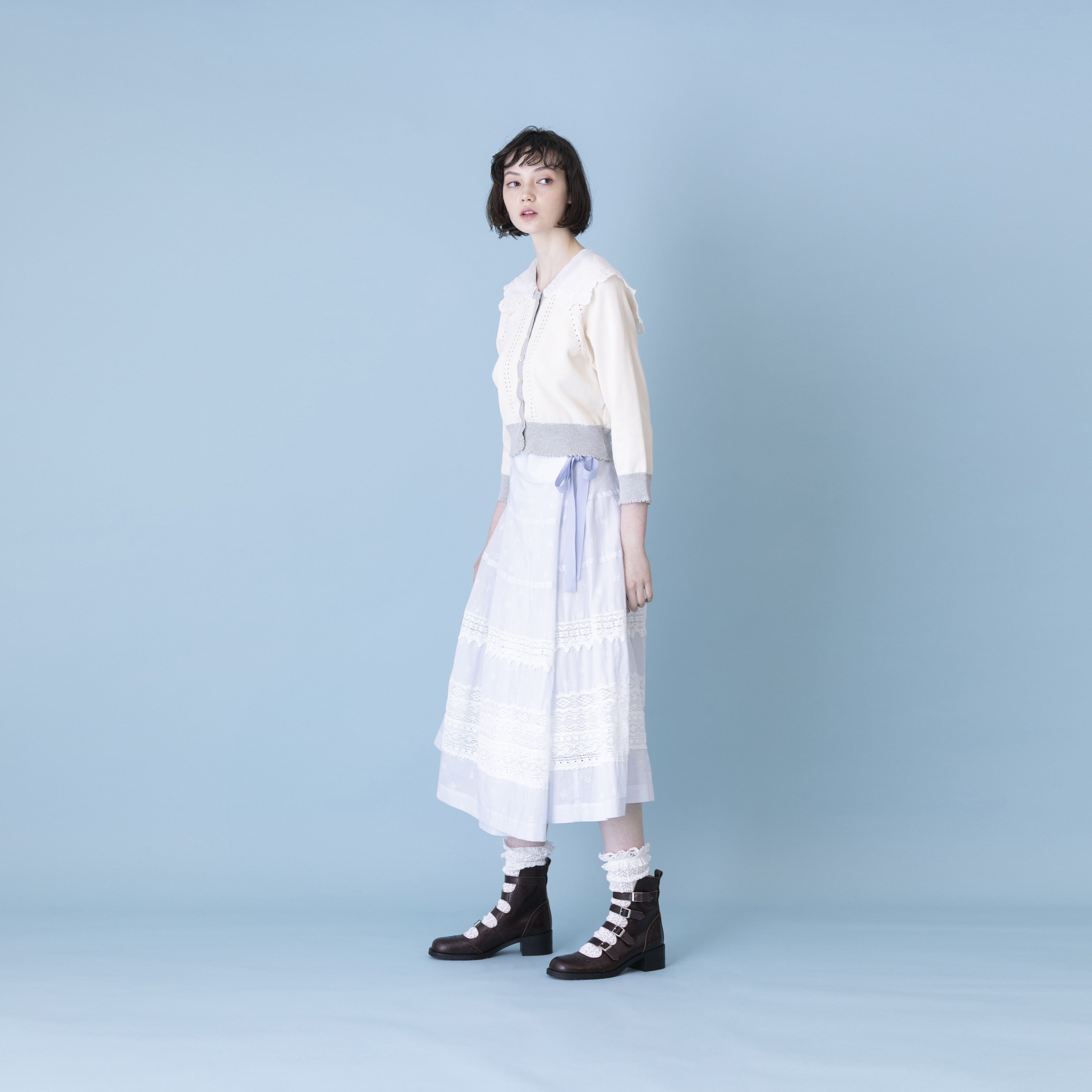 ヴィンテージフラワー』タブリエドレス / ラップスカート | Jane