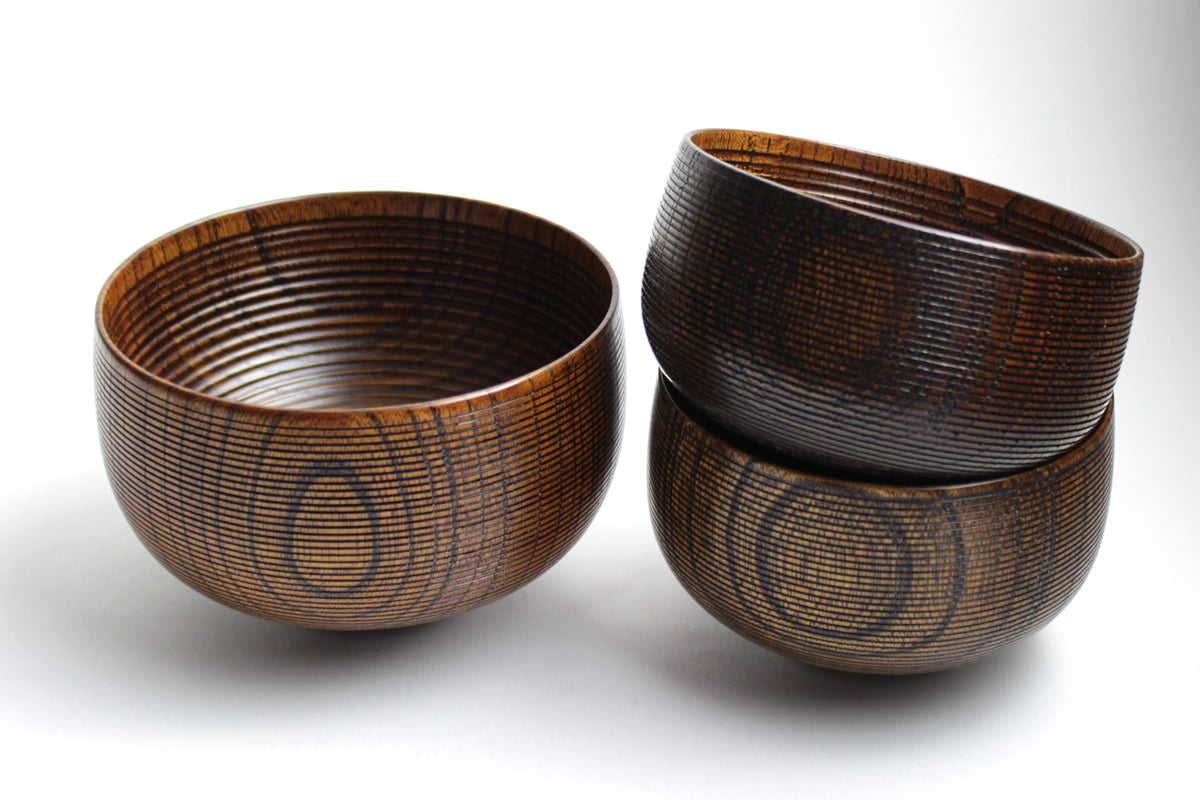 喜八工房 欅溜布張 4.0背高汁椀 2客 【公式通販】