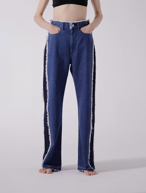 SIDE STRIPE DENIM PANTS | 日本発こだわりを極めた デニムブランド