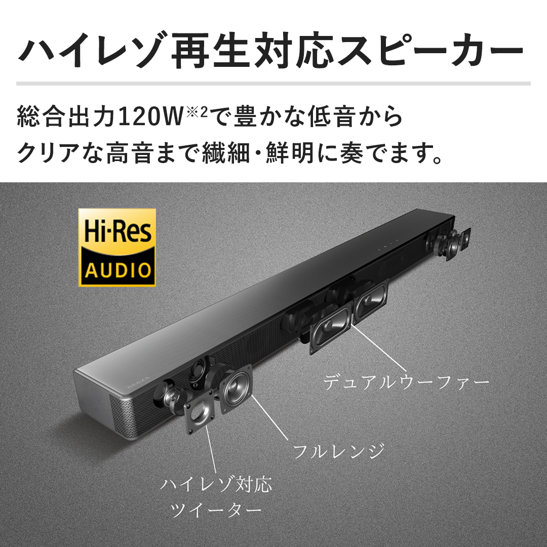 TVS REGZA オーディオ サウンドシステム TS216G 通販