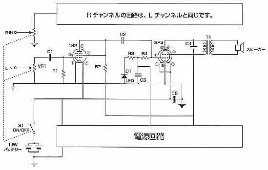 大人の科学「真空管アンプ」