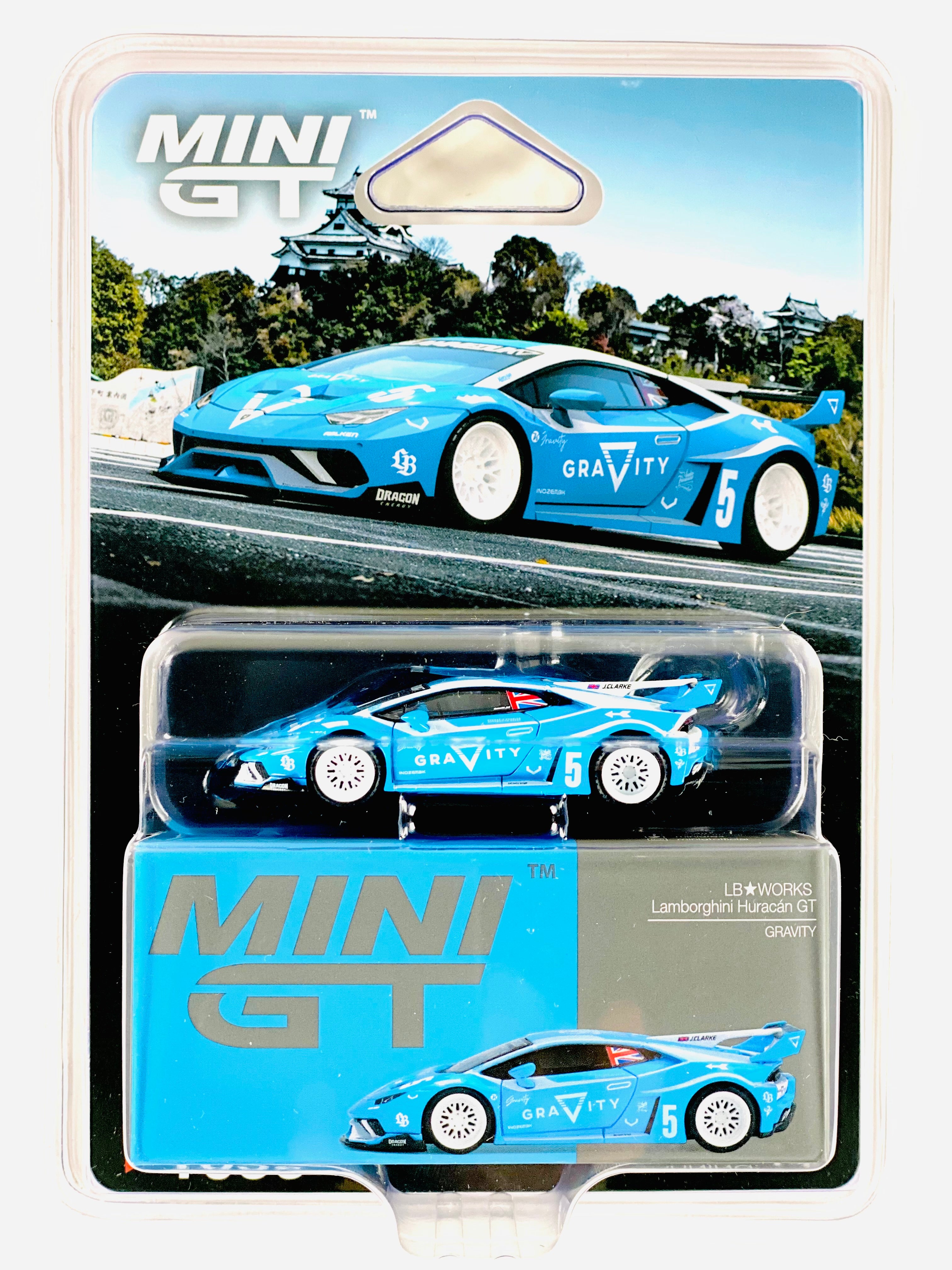Mini GT Mijo Exclusive LB WORKS Lamborghini Huracán GT Gravity
