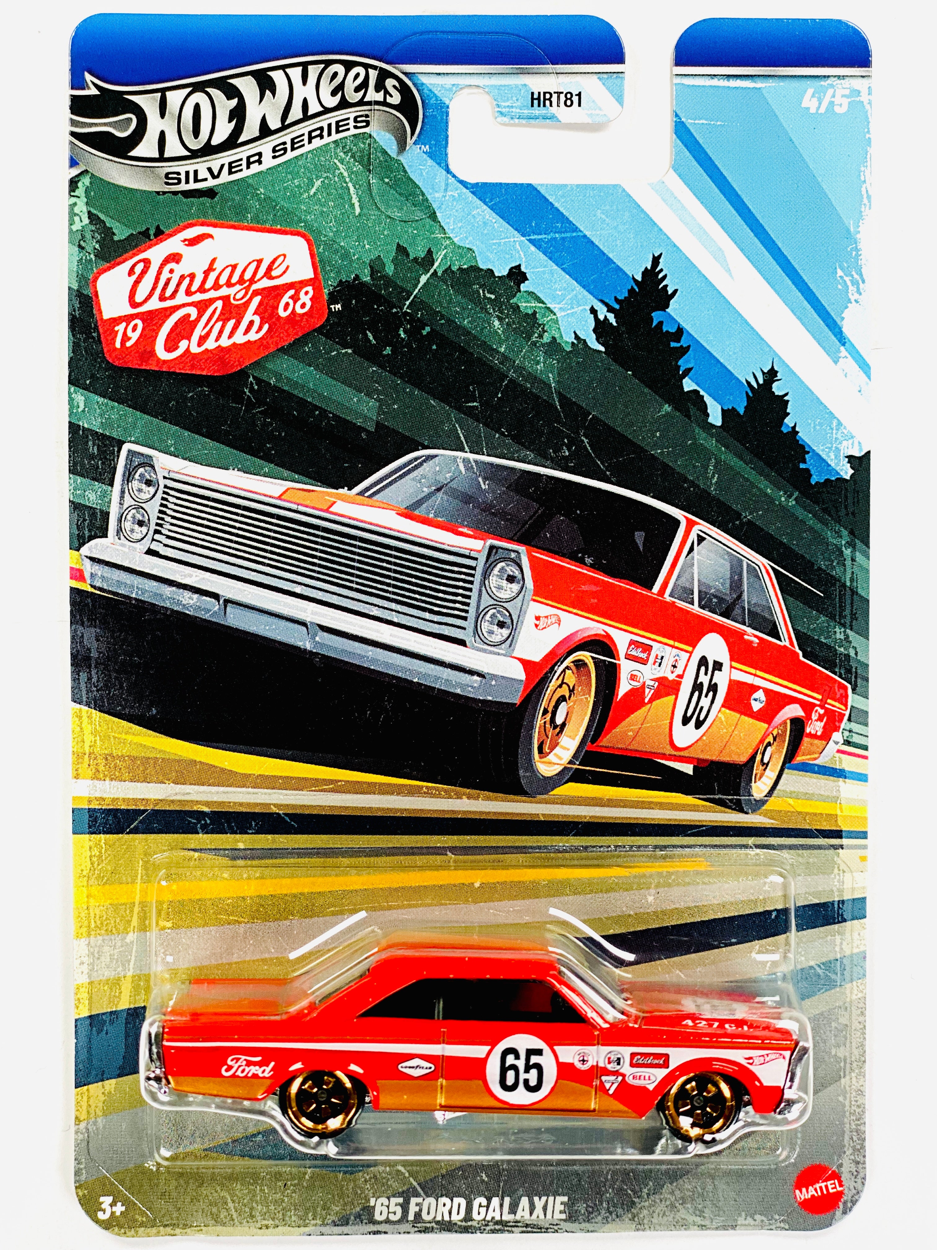 Hot Wheels 2026 Vintage Racing Club Grand Prix '65 Ford Galaxie
