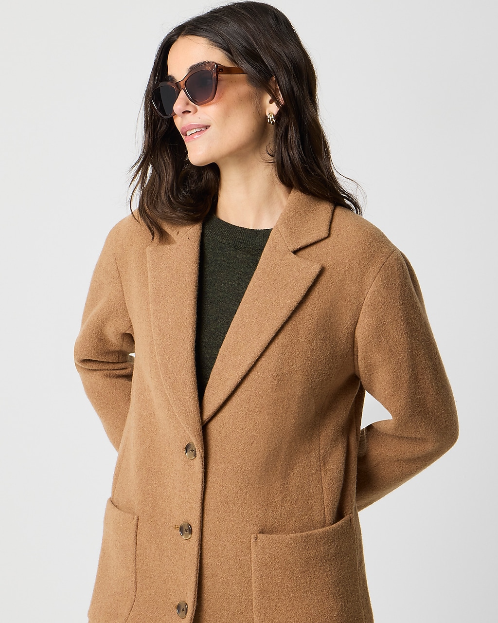 Wool Coats For Women | J.Crew Factory