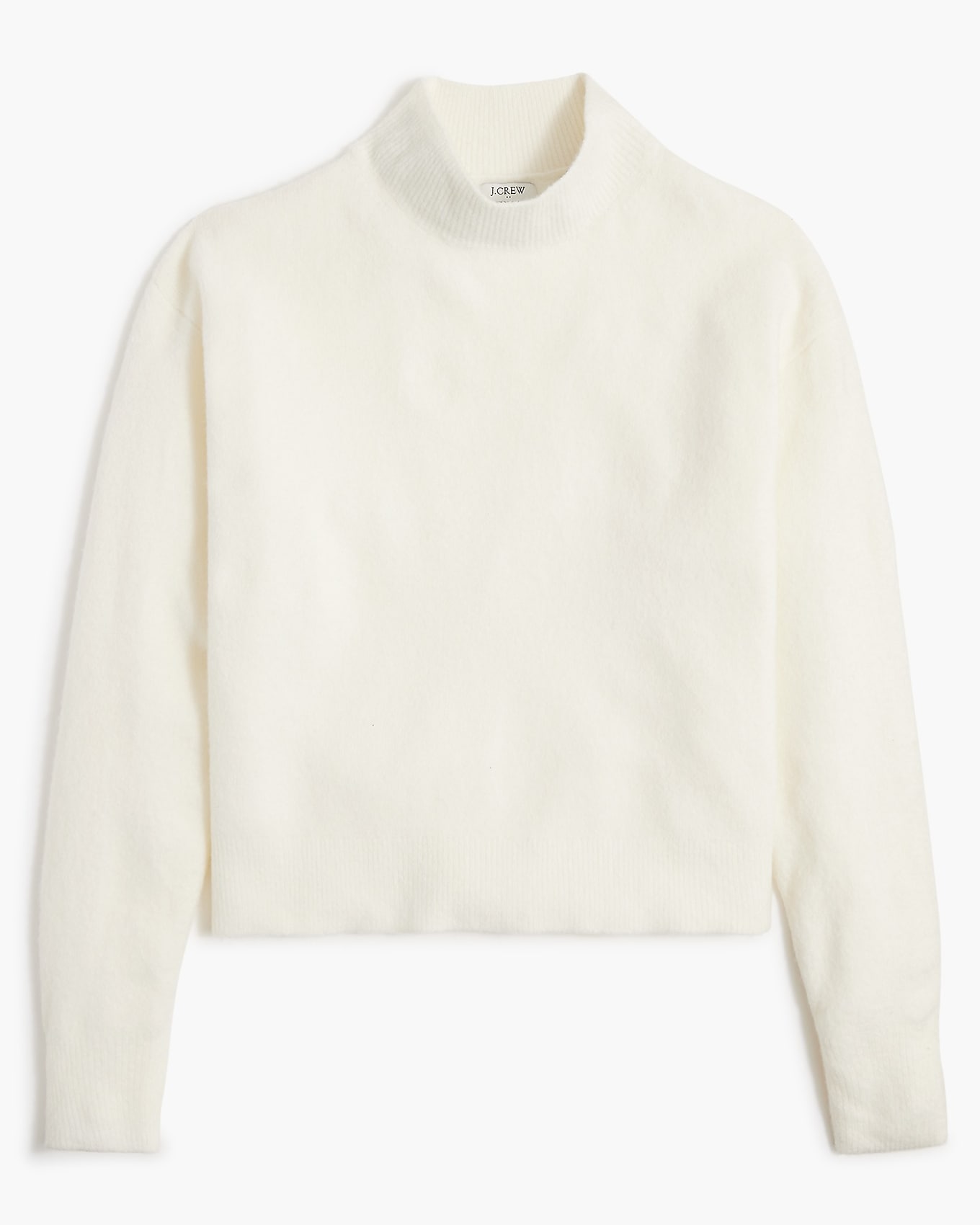 Mockneck Sweater In Extra-soft Yarn For Women | Factory