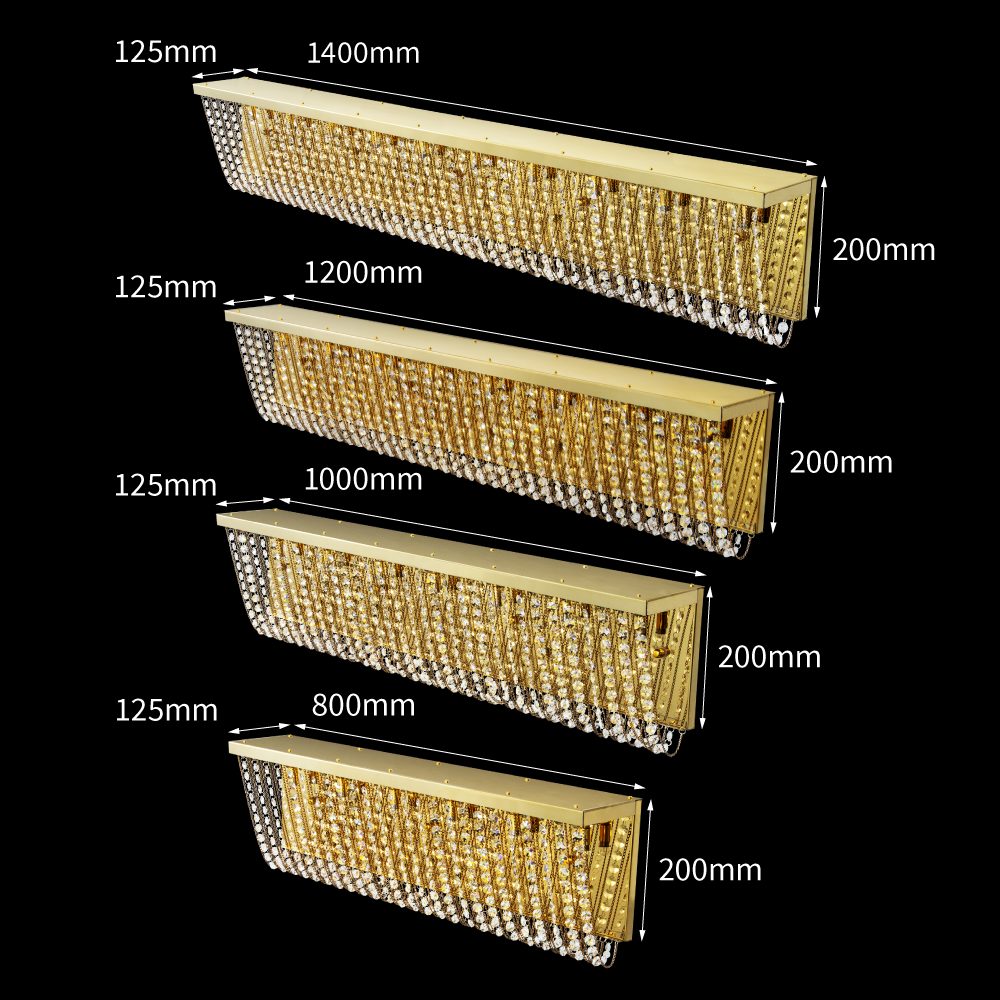 ナイアガラシャンデリア クイーンビーズ 800L/1000L/1200L/1400L