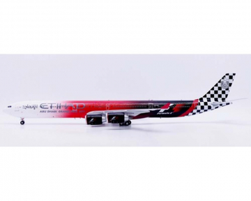www.JetCollector.com: Etihad A340-600 Formula 1, w/stand A6-EHJ 1