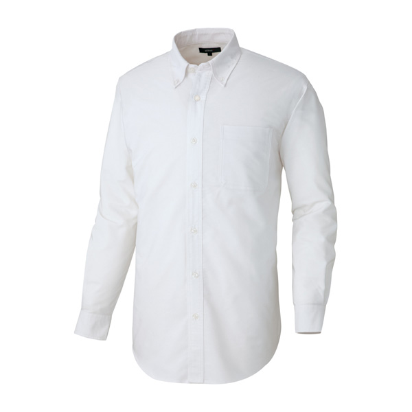 AZ-7822】 T/Cオックスフォードボタンダウンシャツ(長袖) | オリジナル