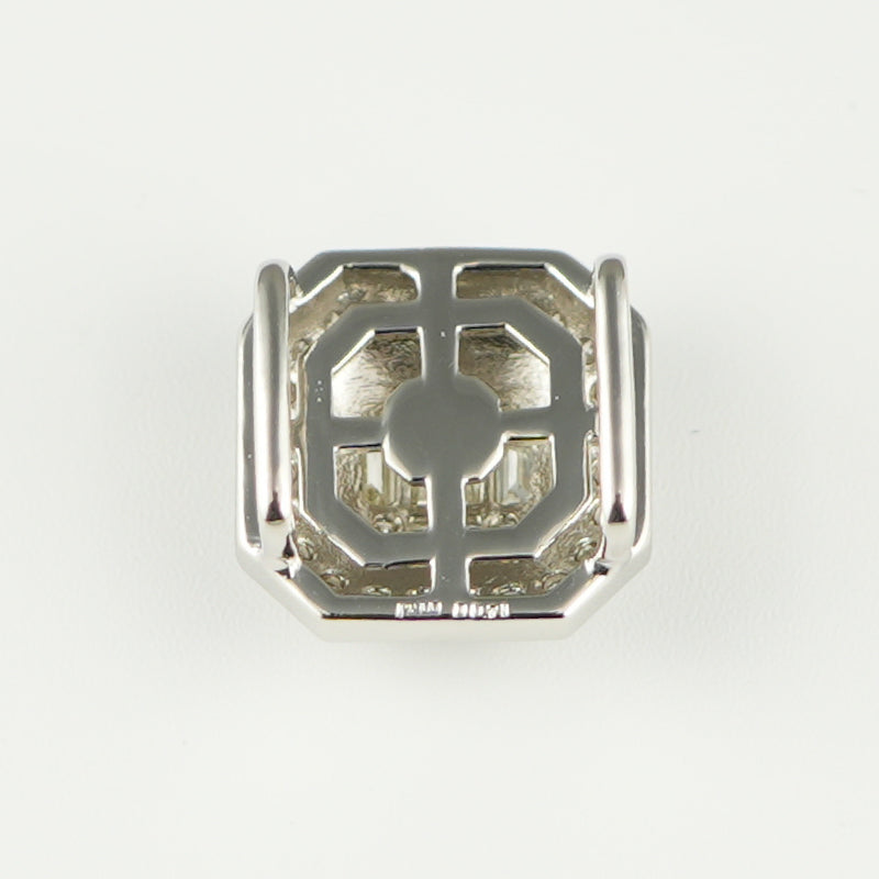 ペンダントトップ Pt900 ダイヤモンド付 (Type-OC) ※背面バチカン