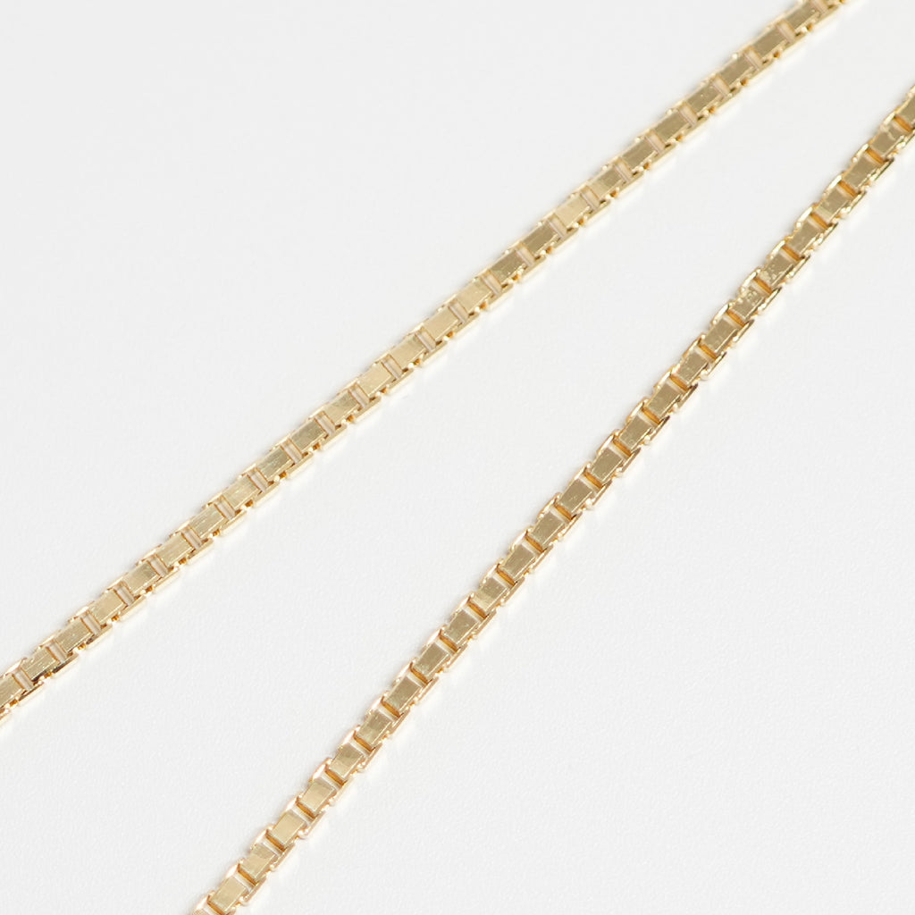 ベネチアンチェーン ネックレス K18 幅1.8mm 45cm ※スライド