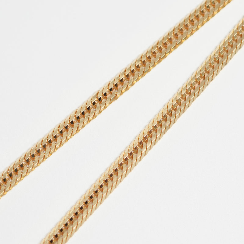 喜平 ネックレス K18 トリプル 12面 27g 45cm 造幣局検定マーク(ホール