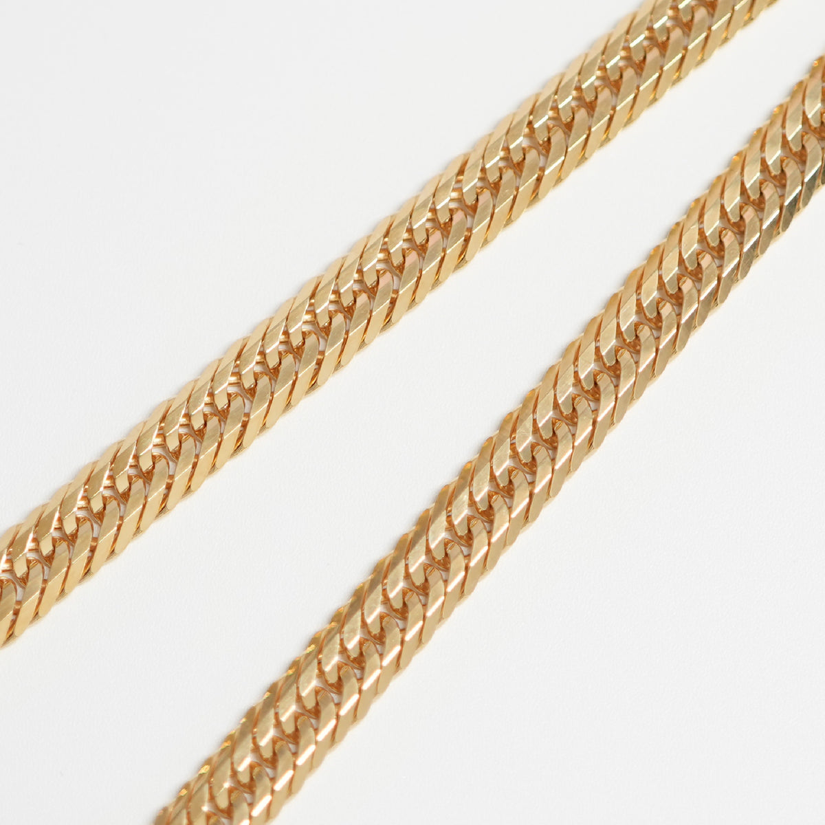 喜平 ネックレス K18 トリプル 12面 45g 45cm 造幣局検定マーク(ホール