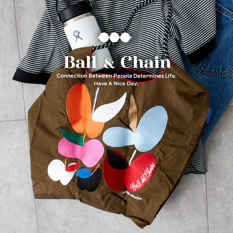 おしゃれエコバッグBall＆Chain(ボールアンドチェーン)の新作紹介
