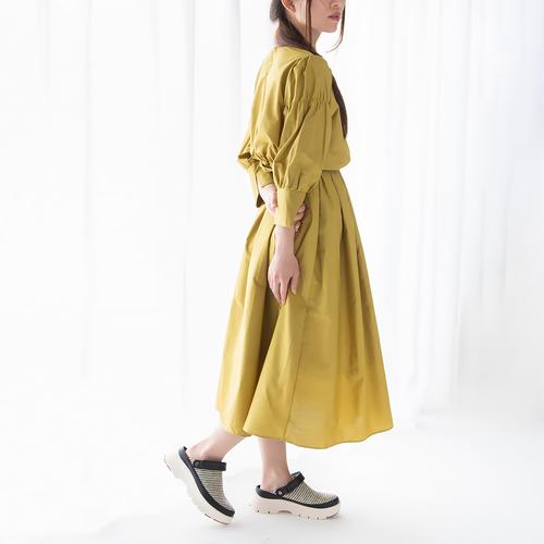 2WAYベルト付きクロッグサボミュールシューズ(M ブラック×ホワイト