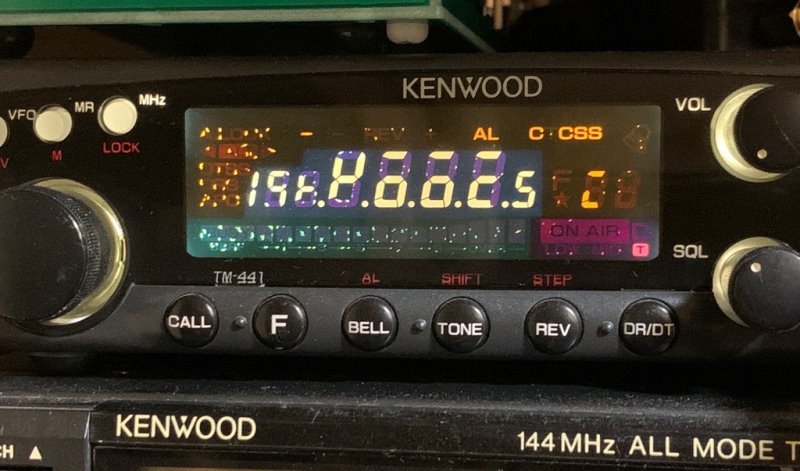 TM-441の液晶の表示乱れ | jh4vaj