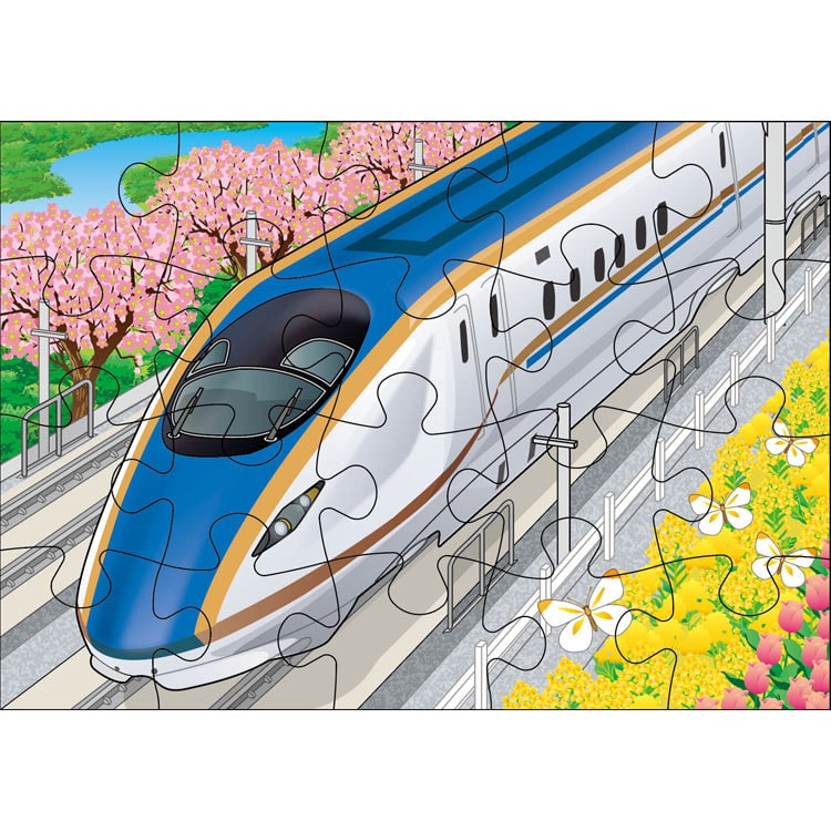 KMN-JP-25 STEP2 カラフルしんかんせん 9/12/16/20ピース くもん出版