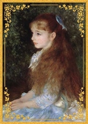 APP-108-088 ルノワール イレーヌ・カーン・ダンヴェール嬢の肖像 108