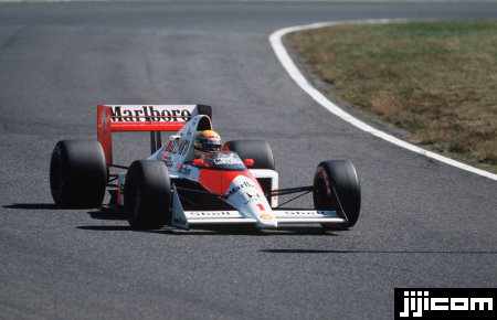 F1日本GP公式予選1日目、アイ…：アイルトン・セナ 音速の貴公子