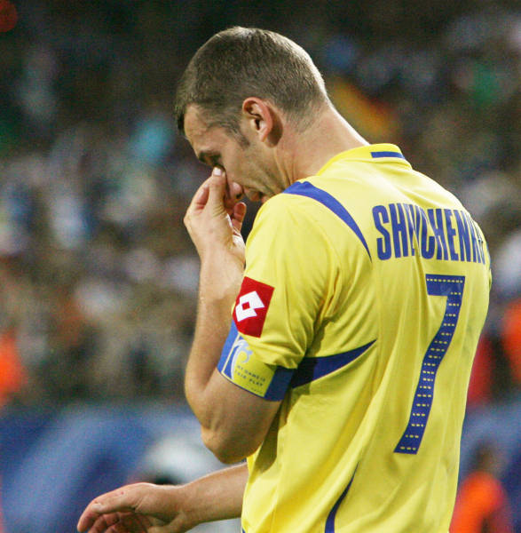 2006W杯準々決…：ウクライナの英雄 アンドリー・シェフチェンコ