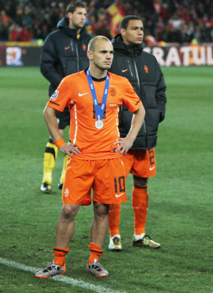 ウェスレイ・スナイダー（オランダ） 2…：サッカーW杯 歴代得点王