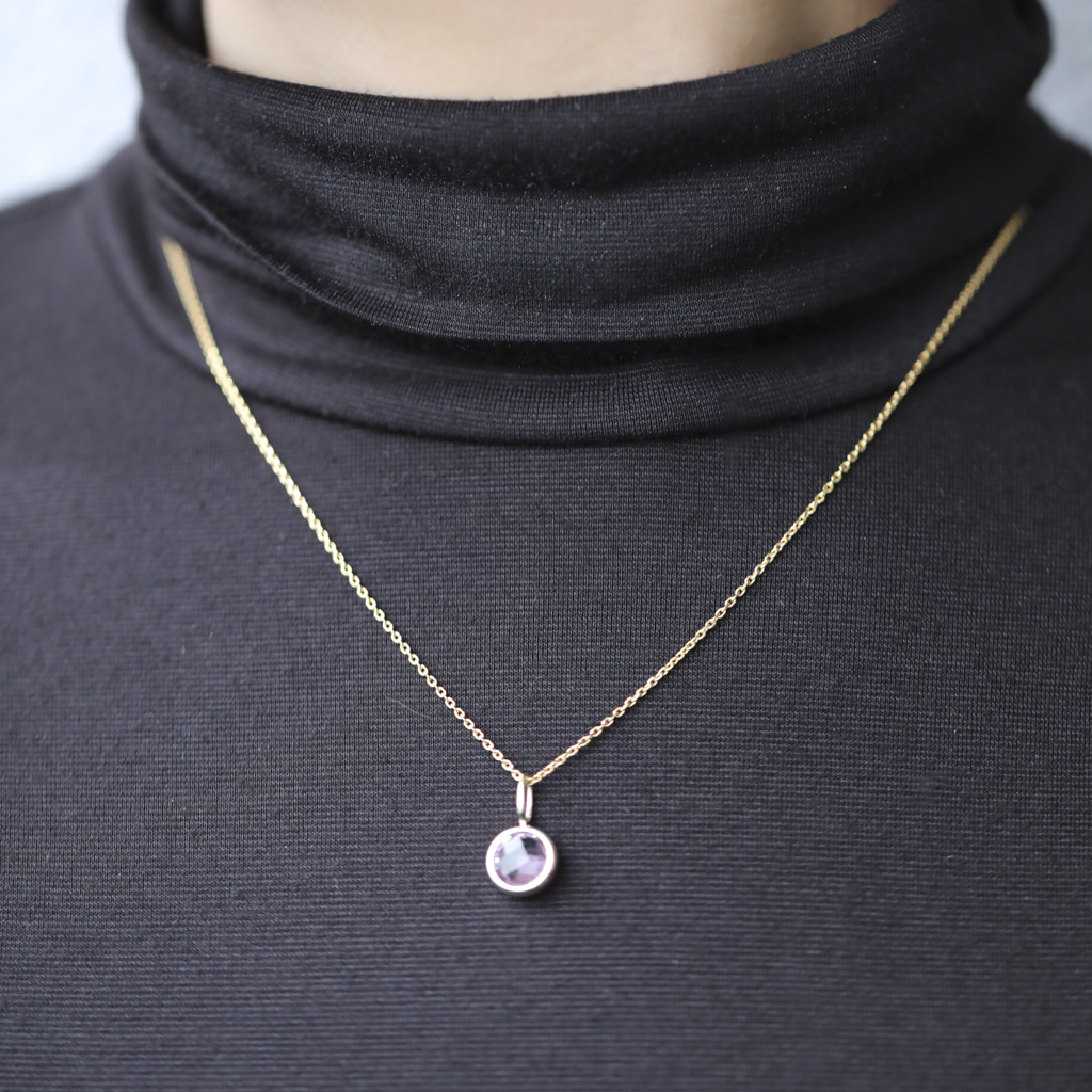 K10 スモーキークォーツ チャーム