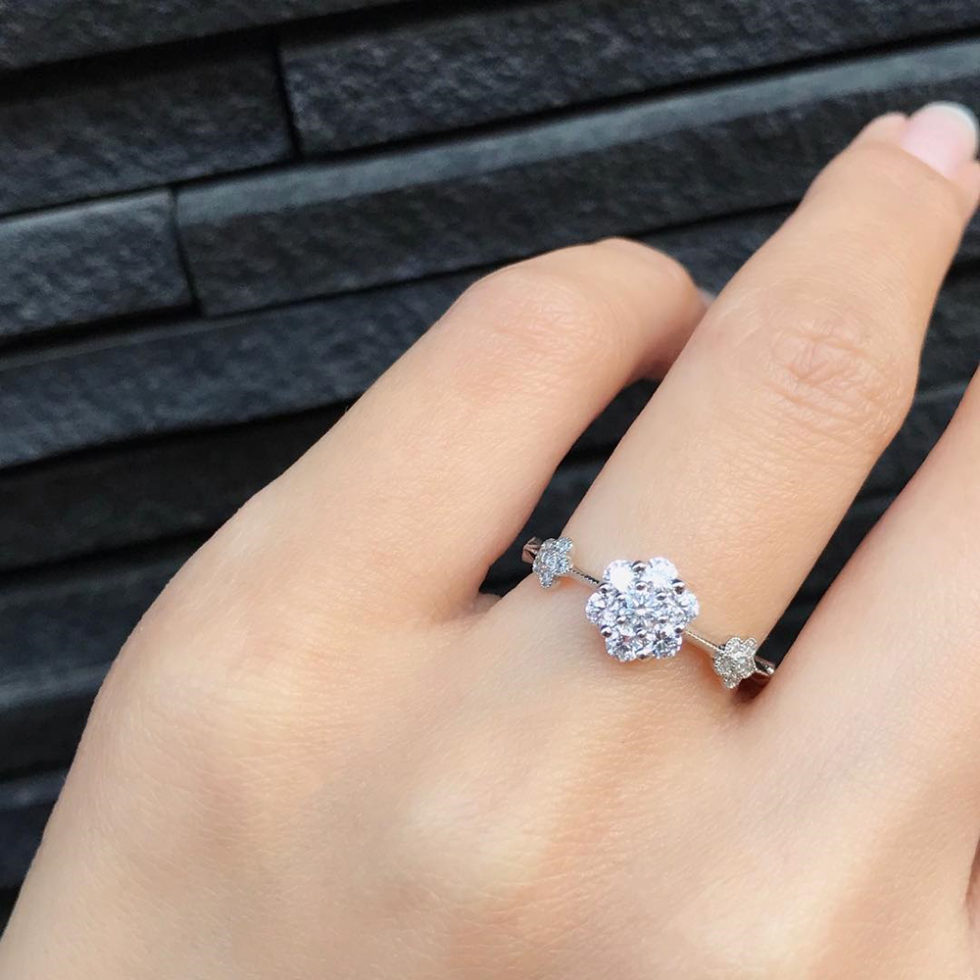 AbHeri – アベリ 婚約指輪 【garland (花綱飾り）】 | アベリ(AbHeri