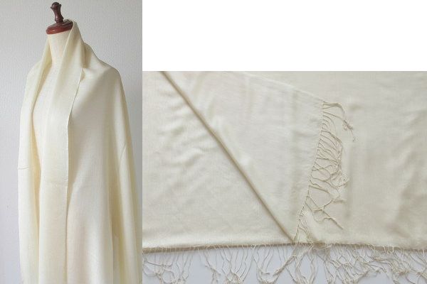 ストール シルク ウール 大判 リバーシブル 秋冬 大判ストール 春 春夏