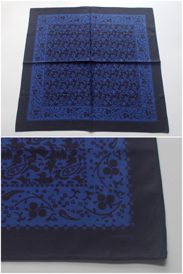 FRATELLI LUIGI】フラテッリ ルイージ シルク コットン スカーフ 大判