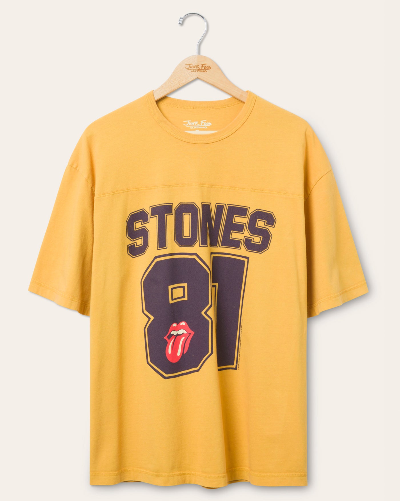 Rolling Stones '81 Jersey Tee – Junk Food Clothing