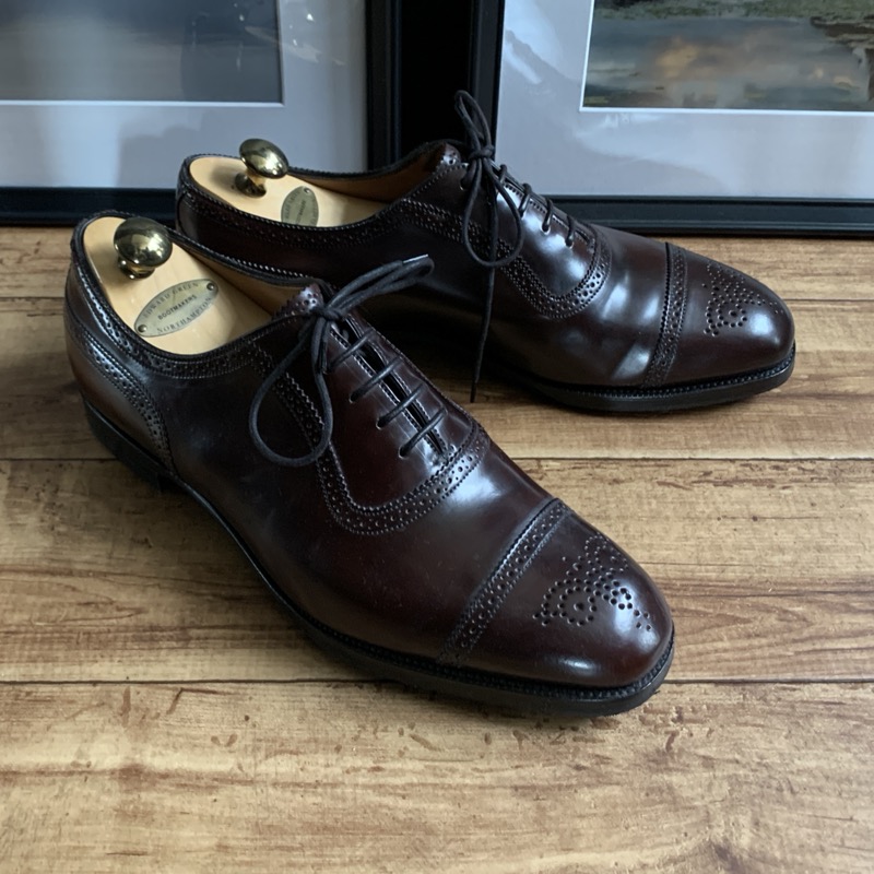 EDWARD GREEN（エドワードグリーン）のコードバン セミブローグ