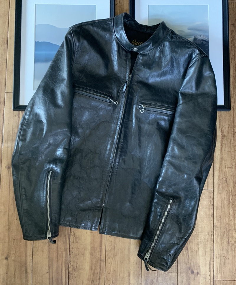 BUCO（ブコ） シングル ライダースジャケット J-100の買取実績 | 古着