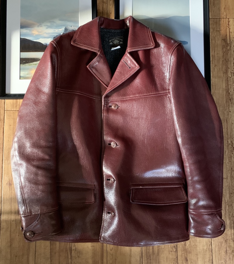 BOOTLEGGERS（ブートレガーズ）レザーカーコート コロンバスの買取実績