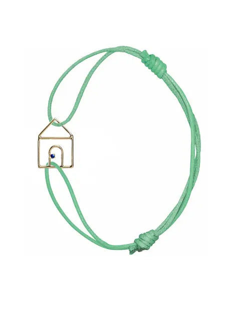 CASITA ブルーサファイア コードブレスレット｜アリータ(ALIITA