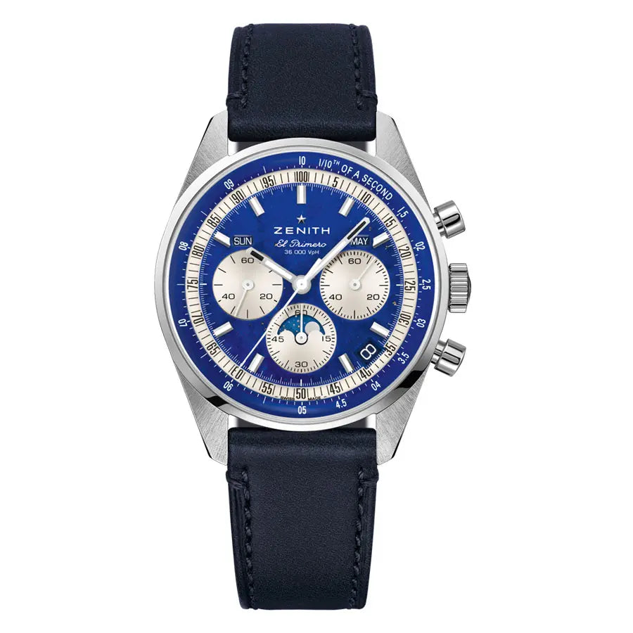 クロノマスター オリジナル トリプルカレンダー ラピスラズリ｜ゼニス