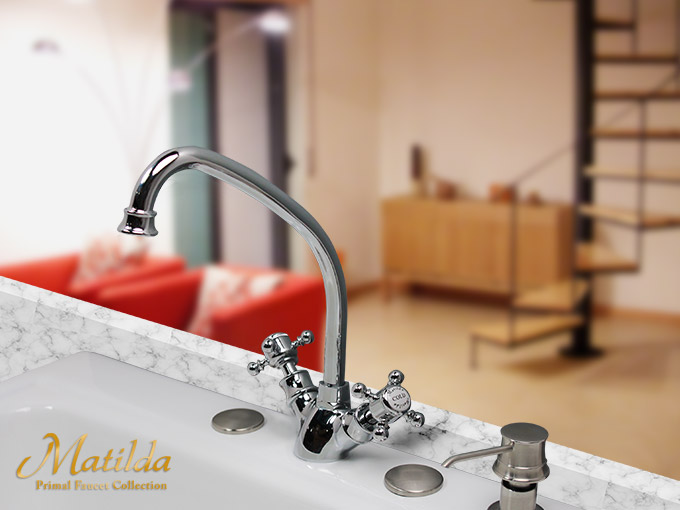 Matilda】アメイジア・キッチン（クロム）｜蛇口堂