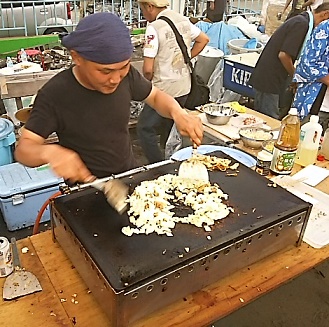 イベント用 ベストセラー鉄板焼き器 760x460型 プレス鉄板付 即納可