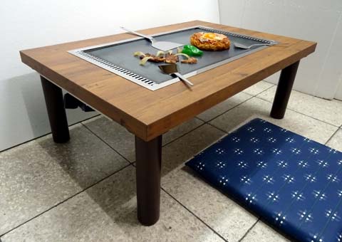 お好み焼きテーブル 鉄板焼きテーブル