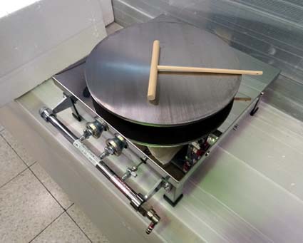クレープ焼き器 ガス用 大型 直径400mm