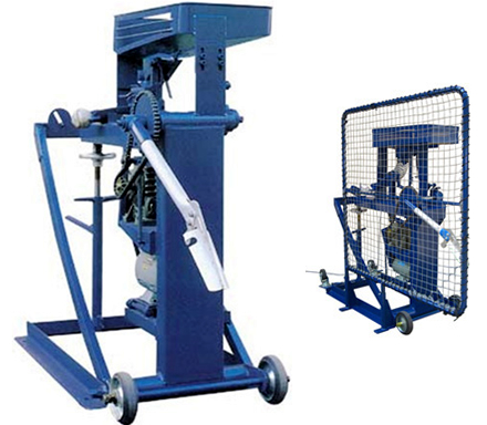 製品カタログ (グランド用ピッチングマシン A1-G型)｜ バッティング