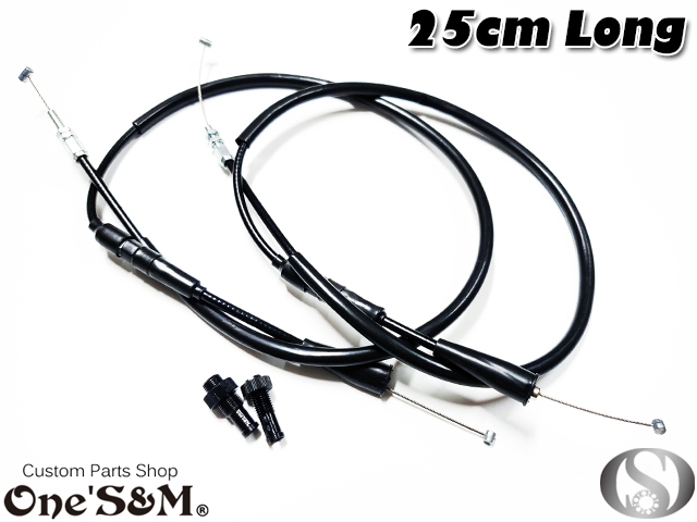 CBX400F純正スイッチボックス専用 XワイヤーII フルセット ブラック