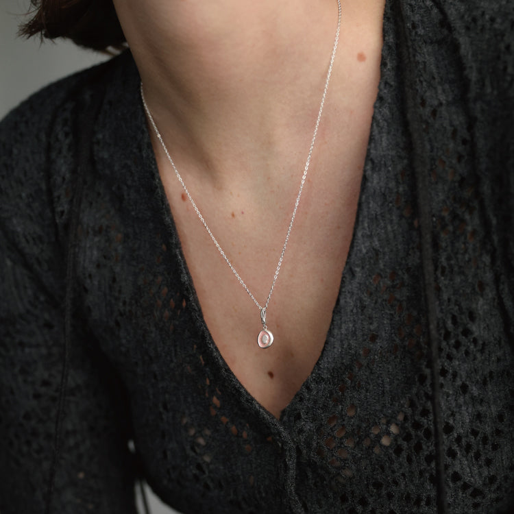 フラットケーブルチェーンネックレス SV 50cm