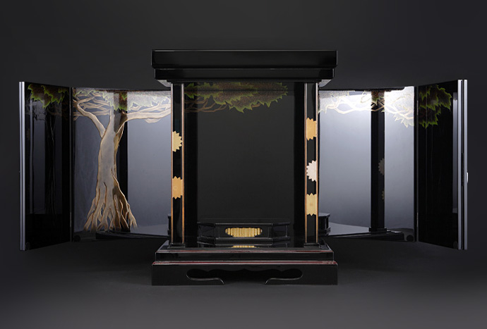 輪島塗仏壇 三方総開き厨子 大越仏壇