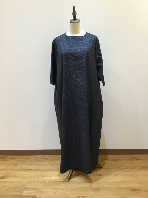 大島紬ロングワンピース - 大島紬と和雑貨販売 薩摩美布屋