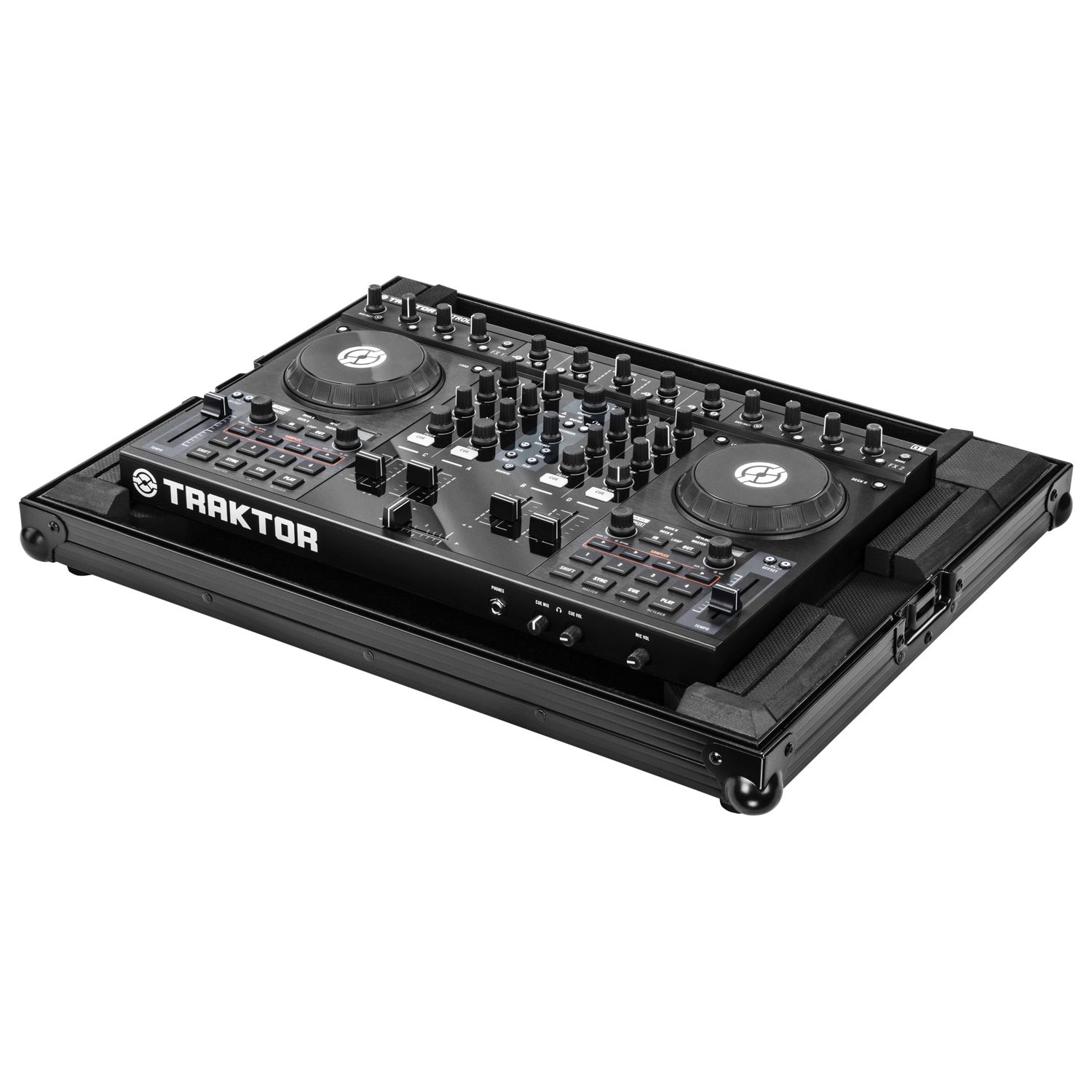 Black Low Profile Native Instruments Traktor Kontrol S4 MK3 Case